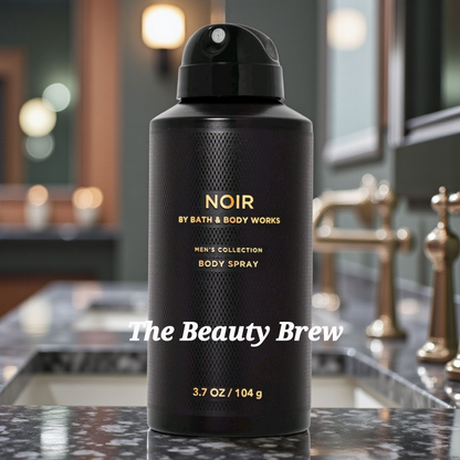 New Bath and Body Works Mens Collection Noir Body Spray 3.7 fl oz