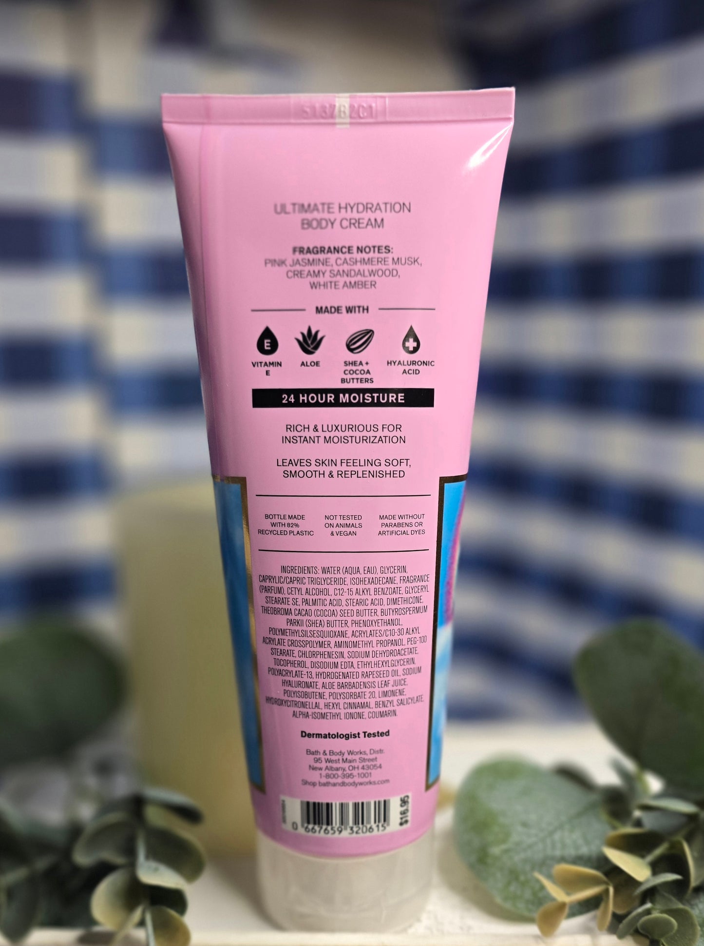 New Bath and Body Works Pink Cashmere Hydrating Body Cream 8 oz