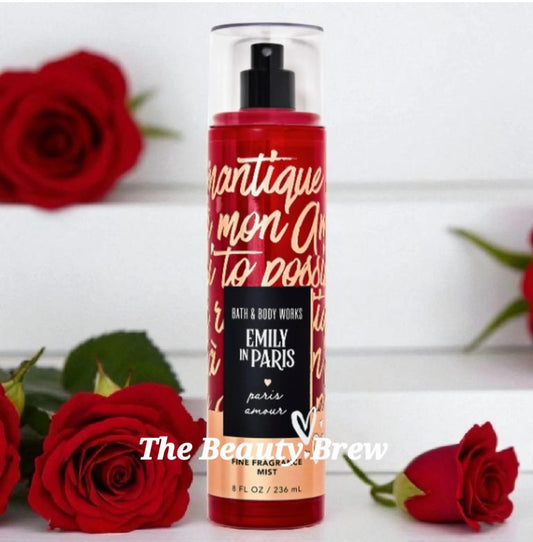 New Bath and Body Works  Paris Amour Fine Fragrance Body Spray, Body Mist 8 oz