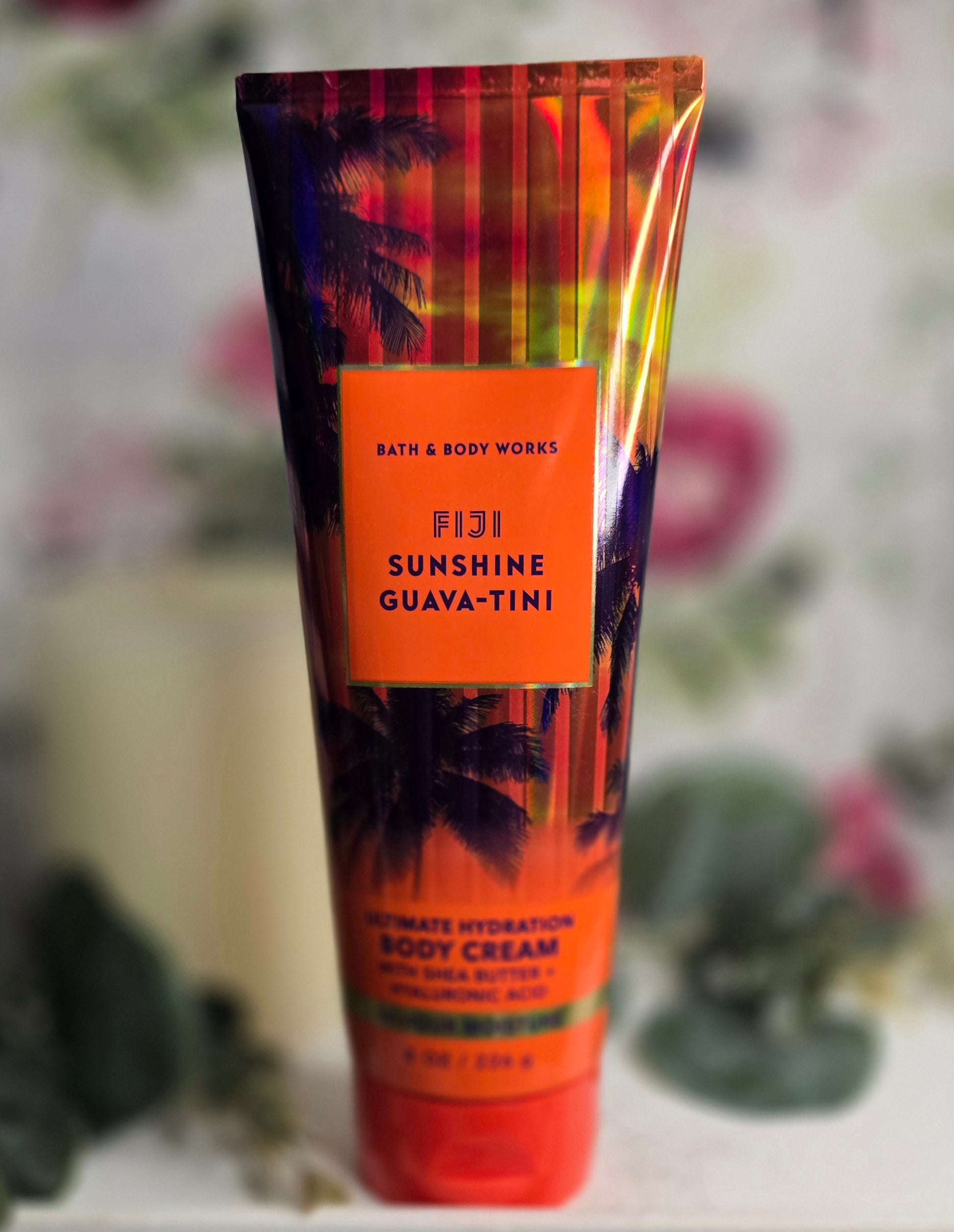 New Bath and Body Works Fiji Sunshine Guava-tini Ultimate Hydration Body Cream 8 fl oz