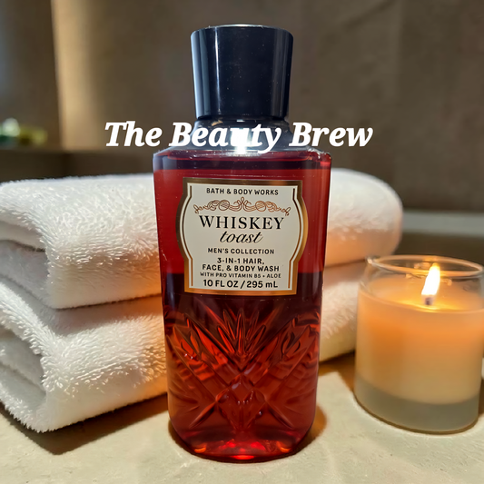 New Bath and Body Works Whiskey Toast 3-In-1 Hair, Face and Body Wash