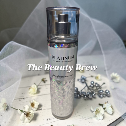 New Bath and Body Works Platinum Fine Fragrance Body Mist, Body Spray