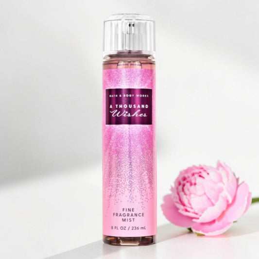 New Bath and Body Works  A Thousand Wishes Fine Fragrance Body Mist, Body Spray