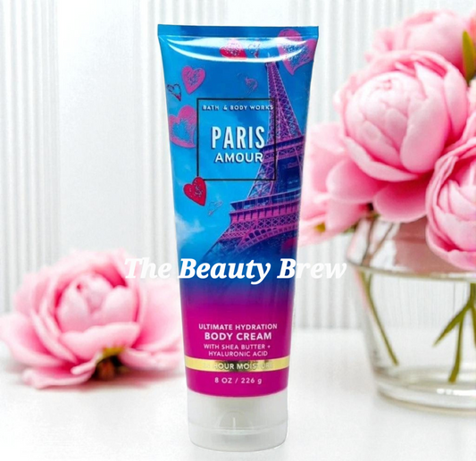 New Bath and Body Works Paris Amour Ultimate Hydration Body Cream 8 fl oz.