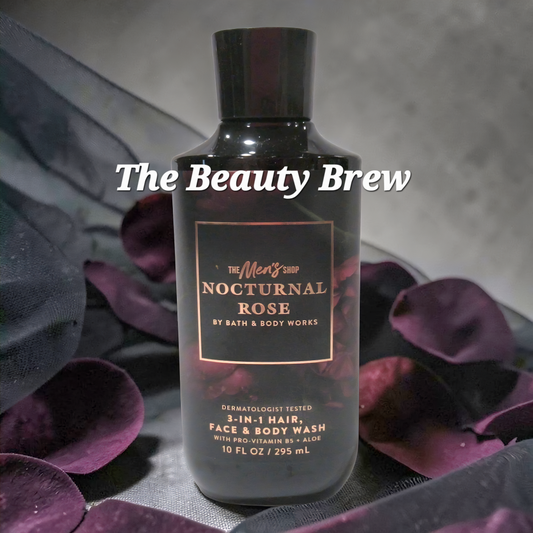 New Bath and Body Works Nocturnal Rose 3-In-1 Hair, Face and Body Wash