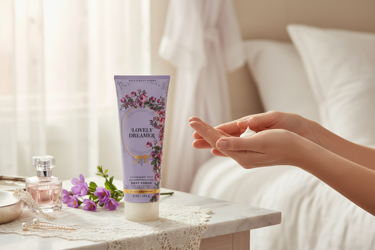 New Bath and Body Works Lovely Dreamer Ultimate Hydration Body Cream 8 fl oz