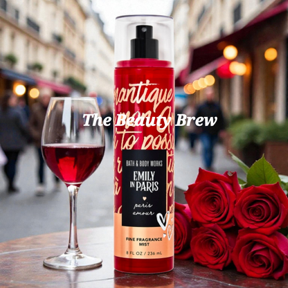 New Bath and Body Works  Paris Amour Fine Fragrance Body Spray, Body Mist 8 oz