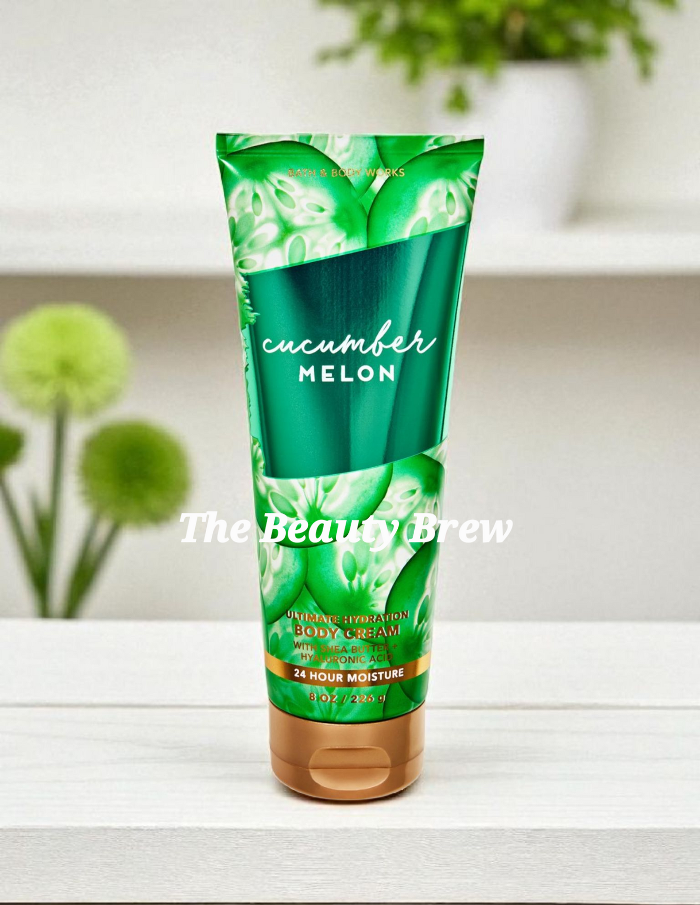 Bath and Body Works Cucumber Melon Ultimate Hydration Body Cream 8 fl oz.