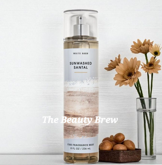 New Bath and Body Works Floral Sunwashed Santal Fine Fragrance, Body and Hair Mist 
