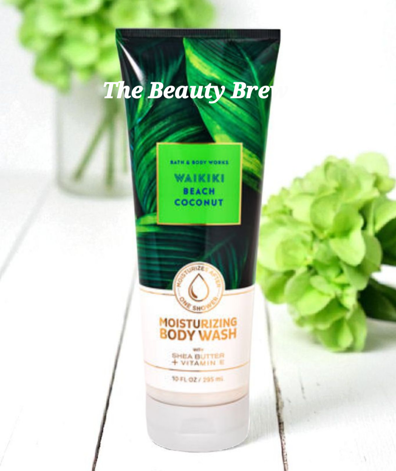 New Bath and Body Works Waikiki Beach Coconut Moisturizing Body Wash 10 fl oz