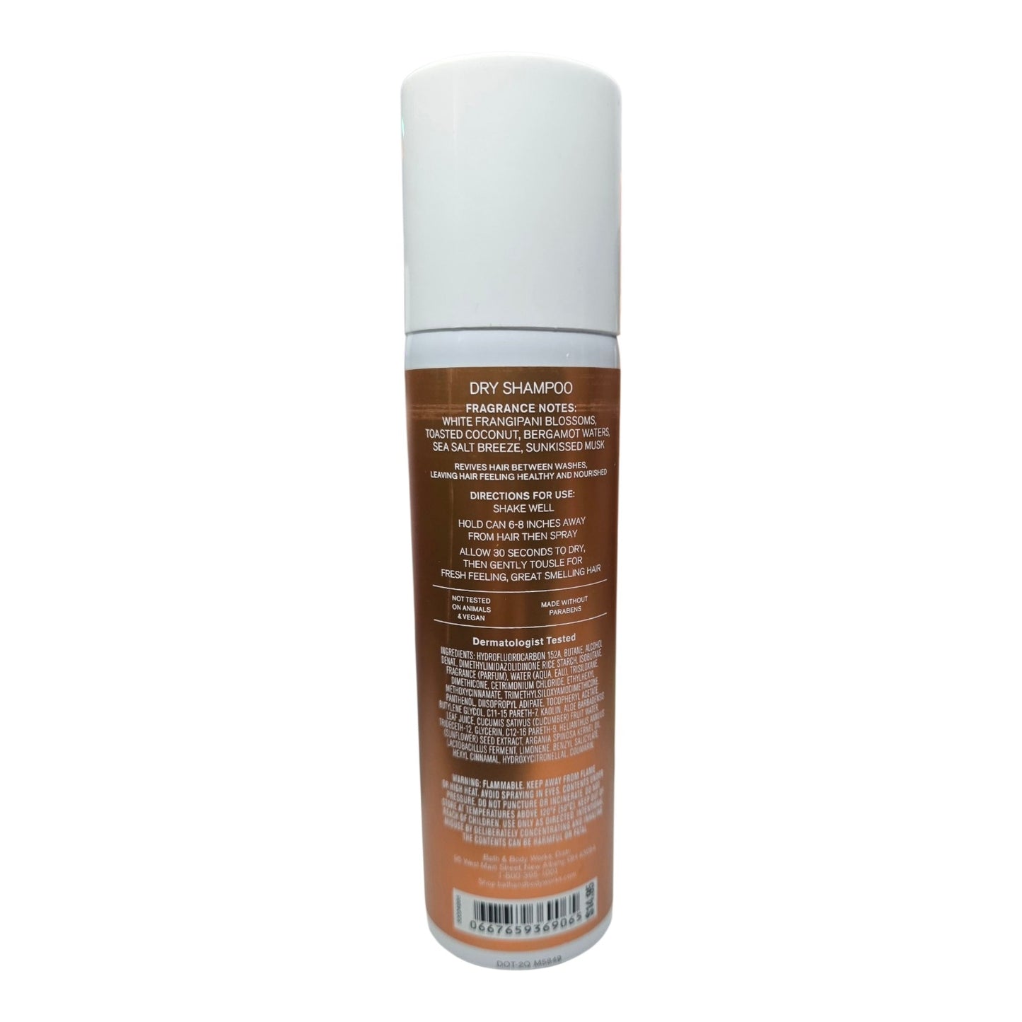 New Bath and Body Works At The Beach Dry Shampoo 3.3 oz
