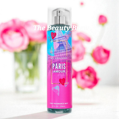 New Bath and Body Works Paris Amour Fine Fragrance Body Mist  Body Spray