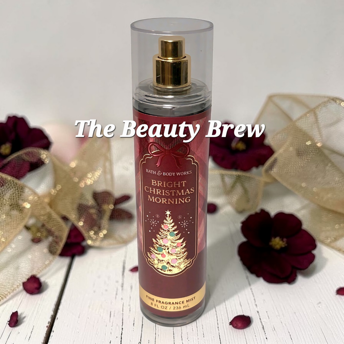 New Bath and Body Works Bright Christmas Morning Body Mist, Body Spray