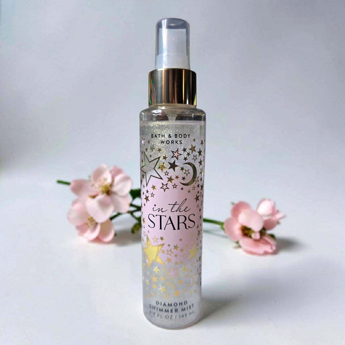 New Bath and Body Works In The Stars Diamond Shimmer Body Mist, Body Spray 4.9 oz