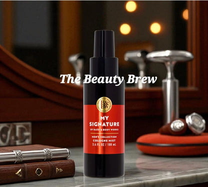 New Bath and Body Works Men's Collection My Signature Travel Size Cologne Mist.
