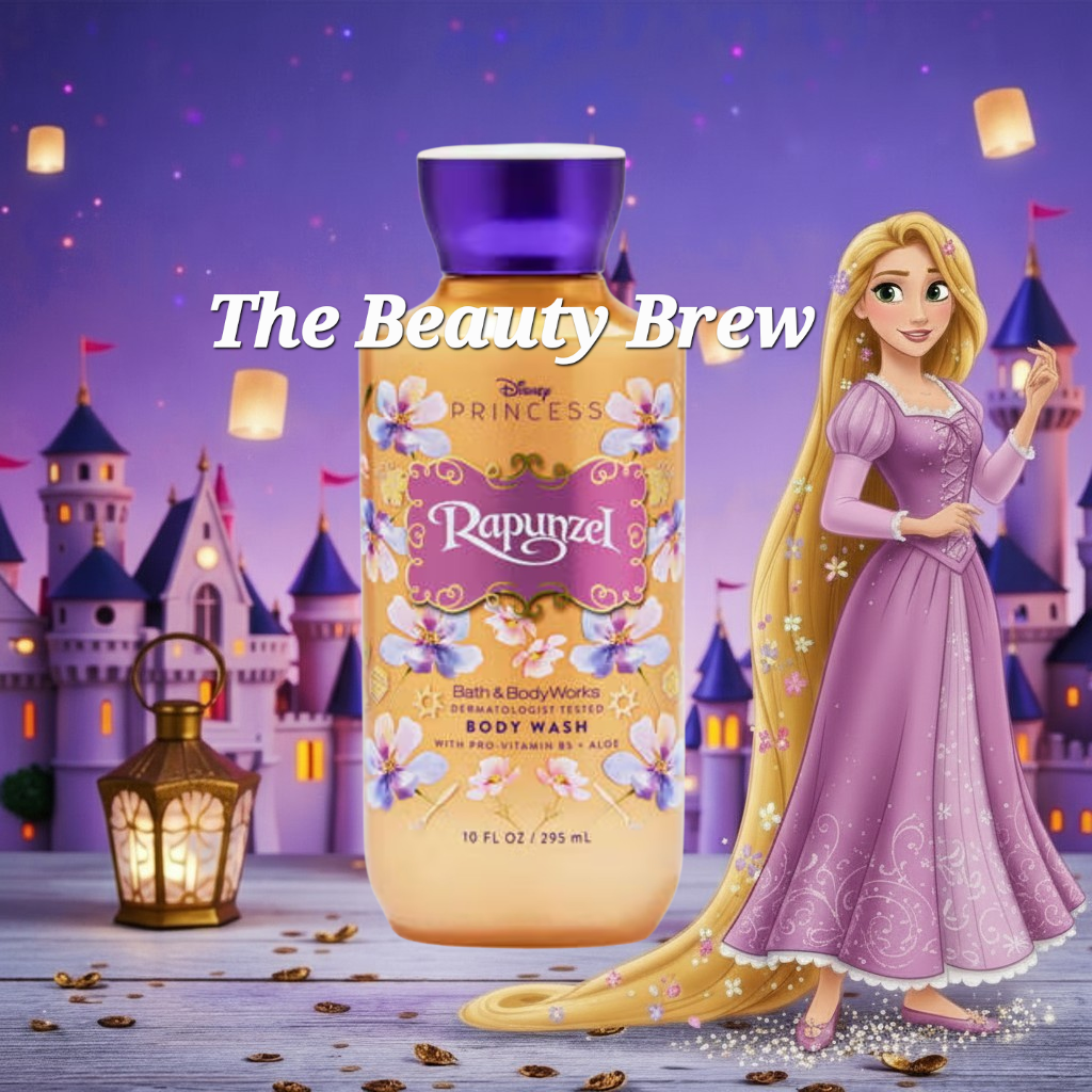New Bath and Body Works Disney Princess Rapunzel Body Wash, Shower Gel 10 oz