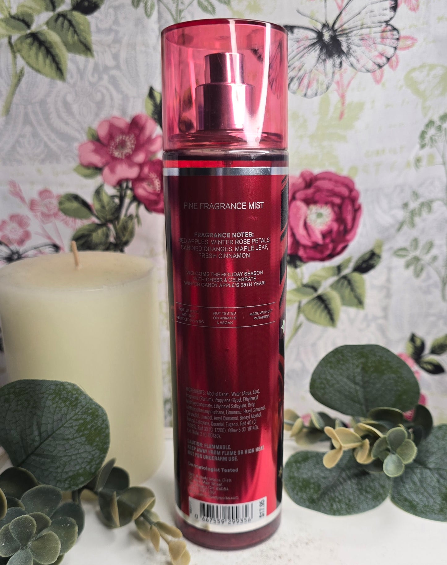New Bath and Body Works Winter Candy Apple Body Mist, Body Spray 8 oz