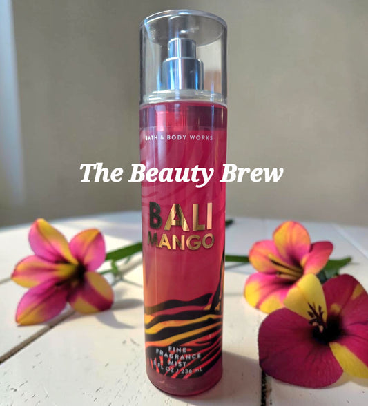 New Bath and Body Works Bali Mango Fine Fragrance Body Mist, Body Spray