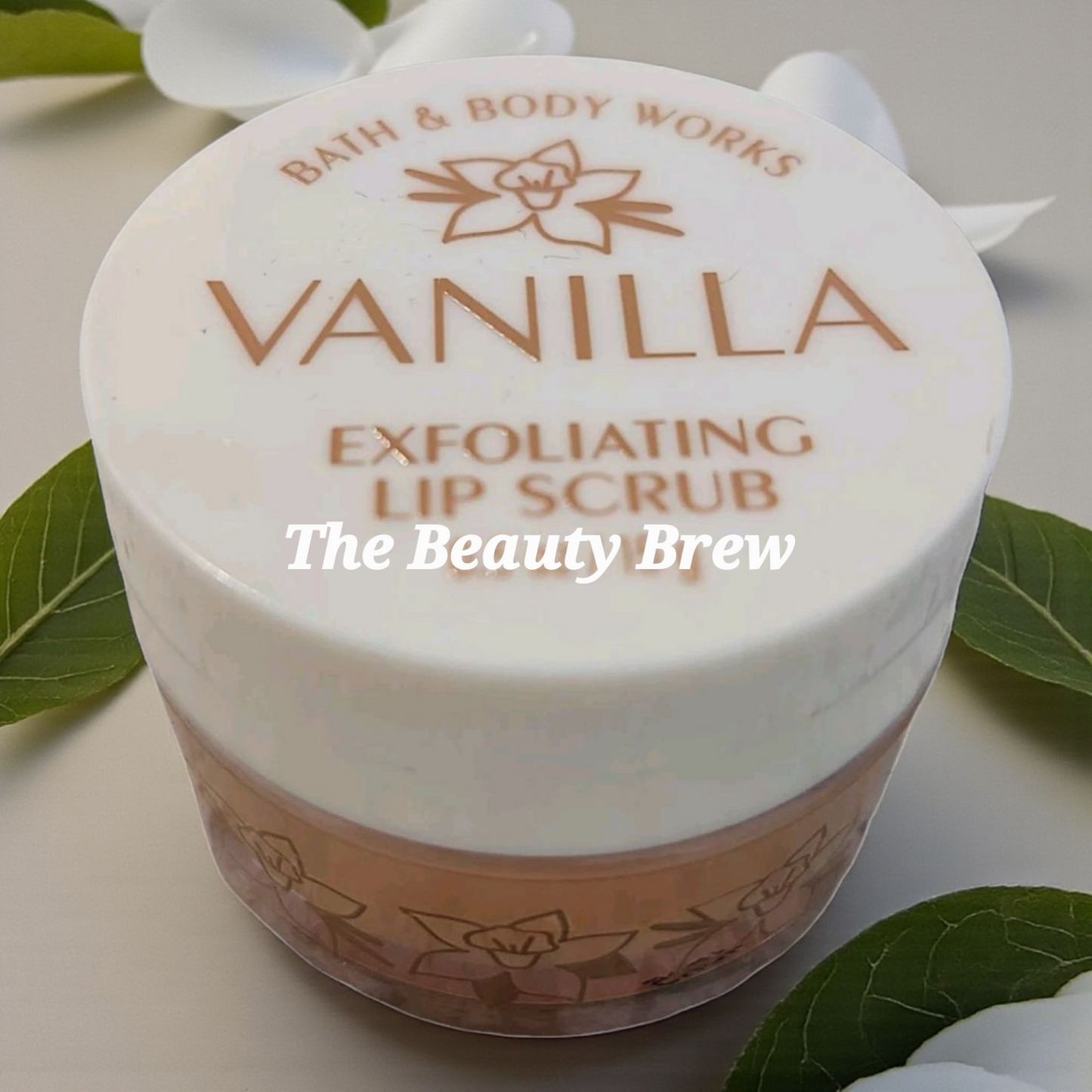 New Bath and Body Works Lip Care Vanilla Exfoliating Lip Scrub