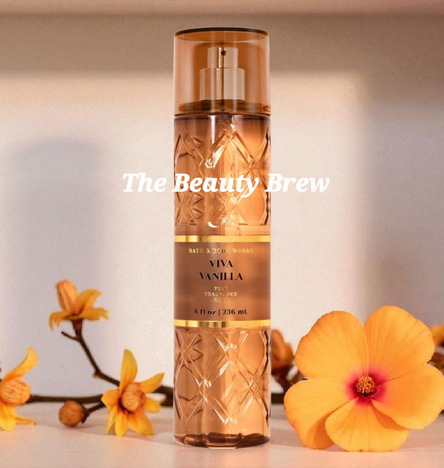 New Bath and Body Works Viva Vanilla Fine Fragrance Body Mist, Body Spray