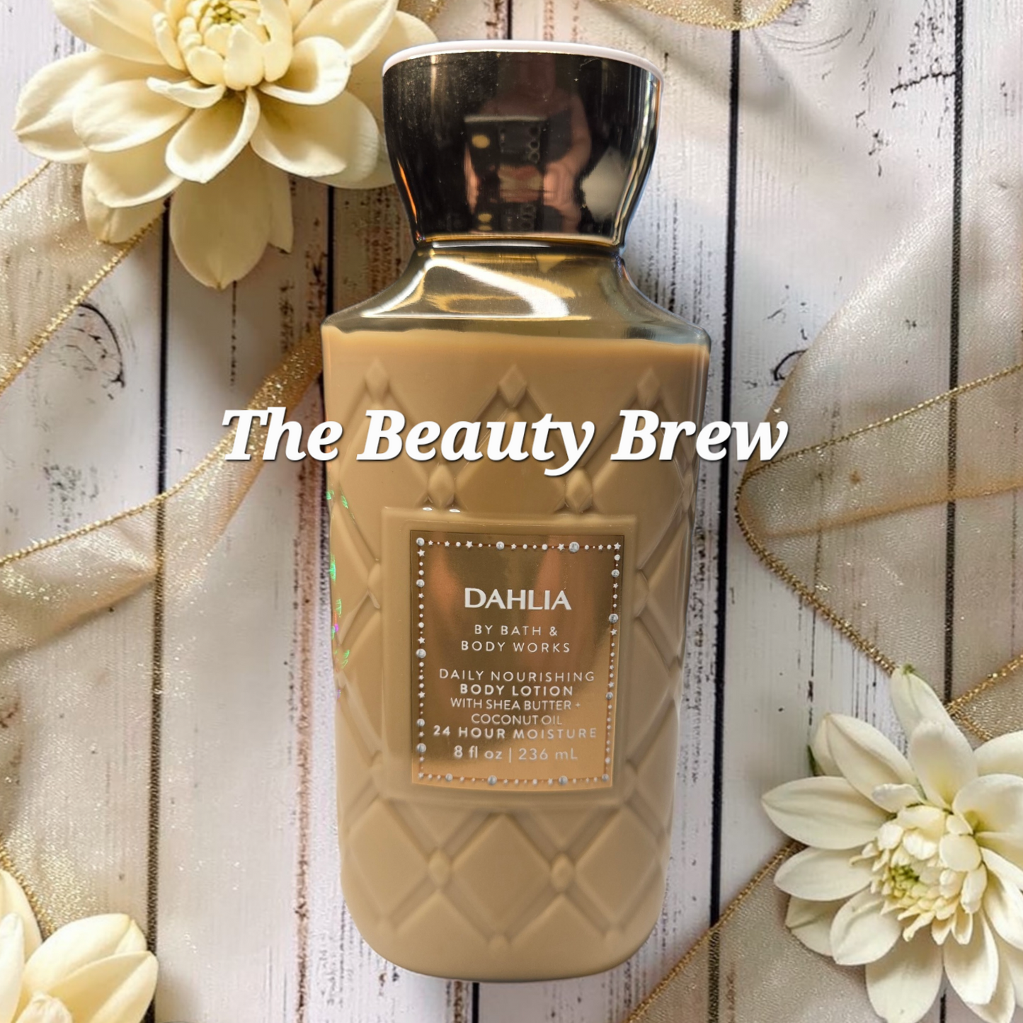 New Bath and Body Works Dahlia Moisturizing Daily Nourishing Body Lotion