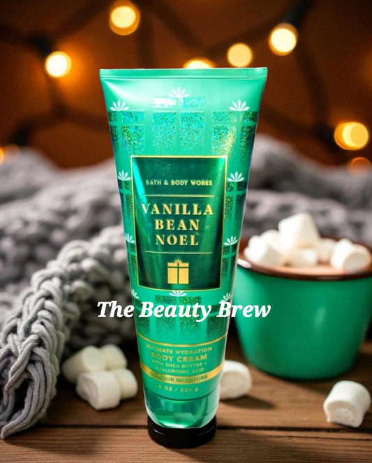 New Vanilla Bean Noel Ultimate Hydration Body Cream by Bath and Body Works 8 fl oz