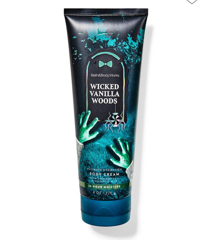 New Bath and Body Works Wicked Vanilla Woods Ultimate Hydration Body Cream
