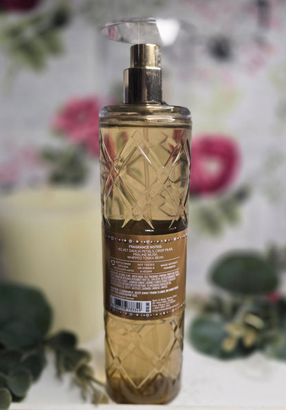 New Bath and Body Works Dahlia Fine Fragrance Body Spray Body Mist