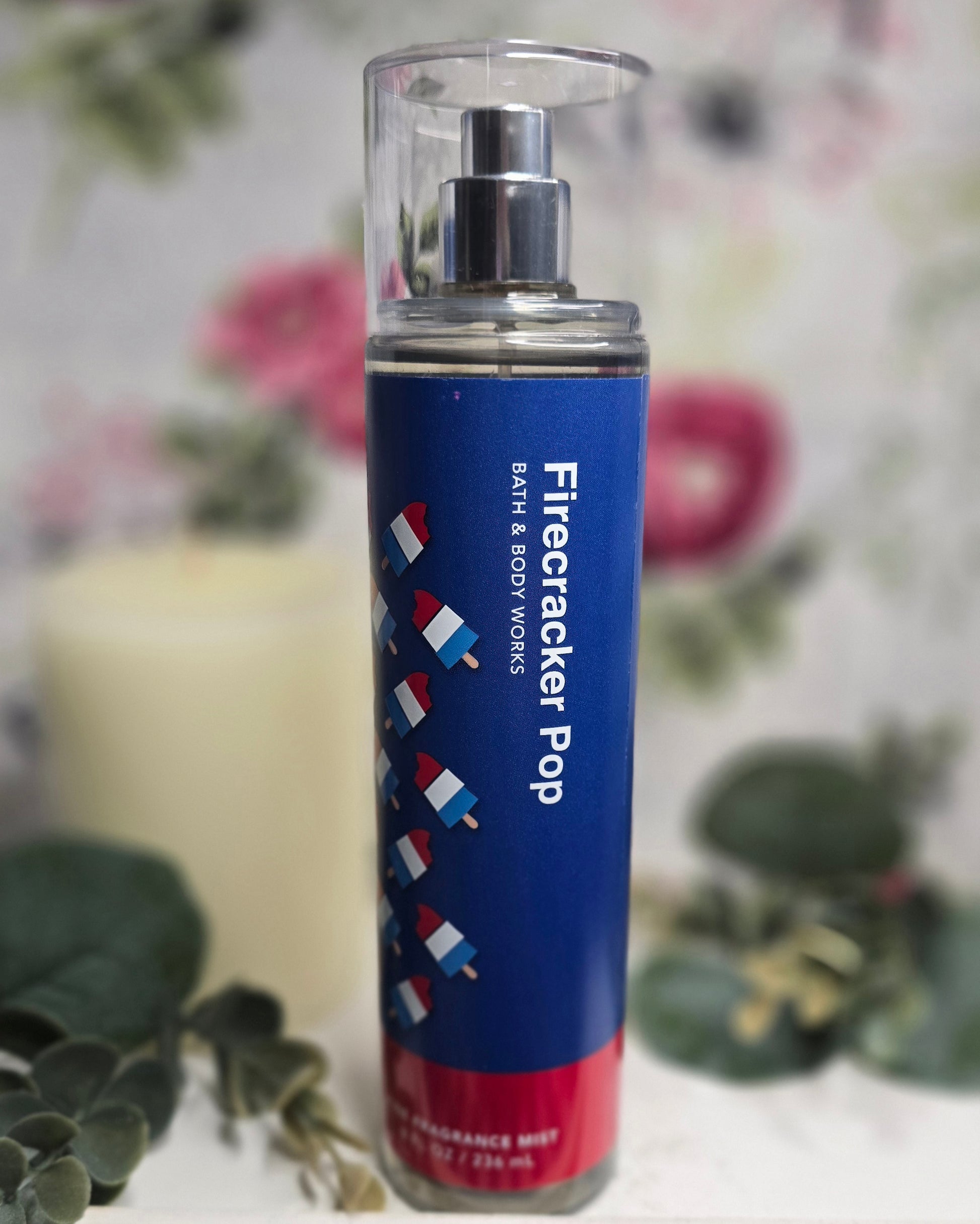 New Bath and Body Works Firecracker Pop Body Mist, Body Spray 8 oz