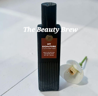 New Bath and Body Works Men's Collection My Signature Cologne Mist.