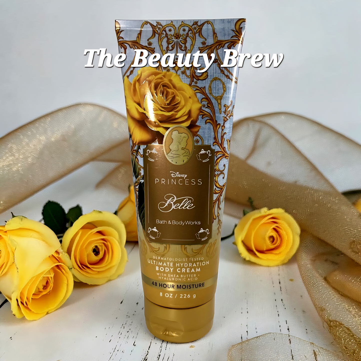 New Bath and Body Works Disney Princess Belle Ultimate Hydration Body Cream