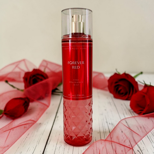 New Bath and Body Works Forever Red Fine Fragrance Body Mist Body Spray 8 oz