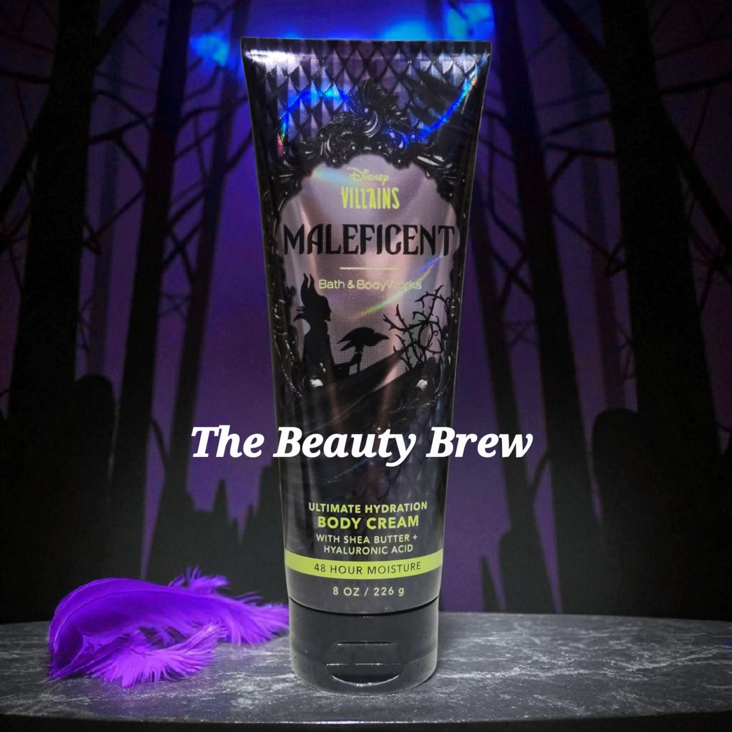 New Bath and Body Works Maleficent Ultimate Hydration Body Cream, Moisturizer 8 oz