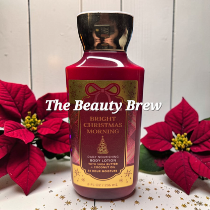 New Bath and Body Works Bright Christmas Morning Daily Nourishing Body Lotion