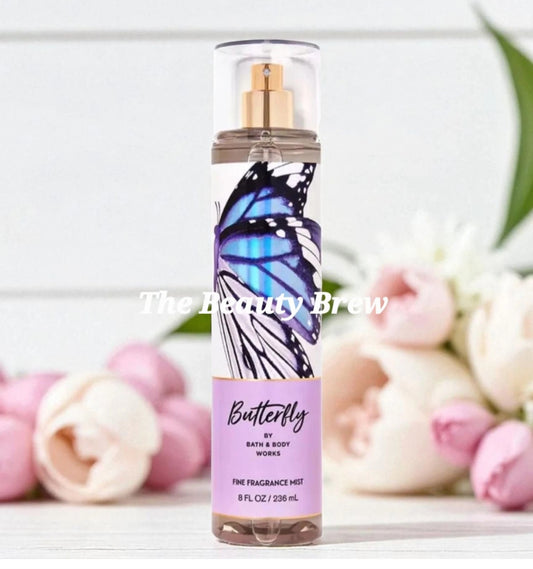 New Bath and Body Works Butterfly Fine Fragrance Body Mist, Body Spray